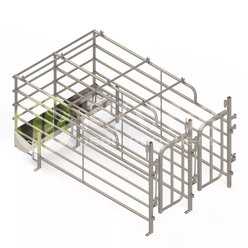 फराकिलो स्पेनिश फ्री-पहुँच पिग स्टालहरू